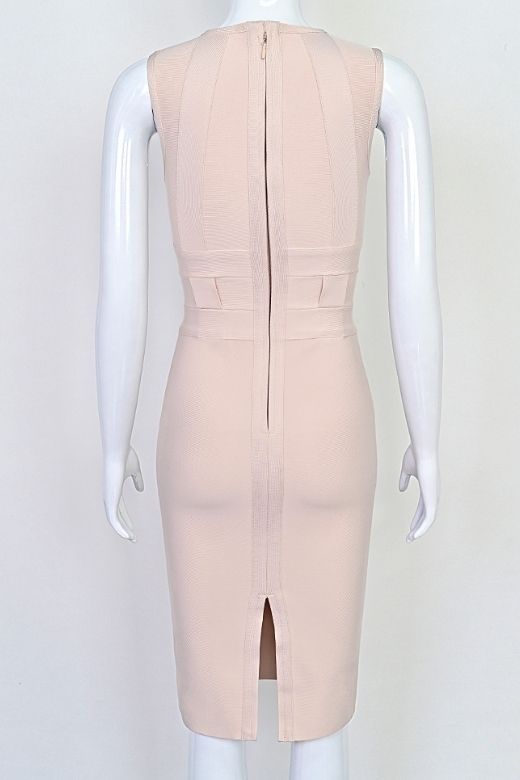 Aurora Bandage Dress - Cream