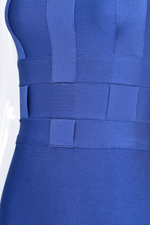 Aurora Bandage Dress - Navy Blue
