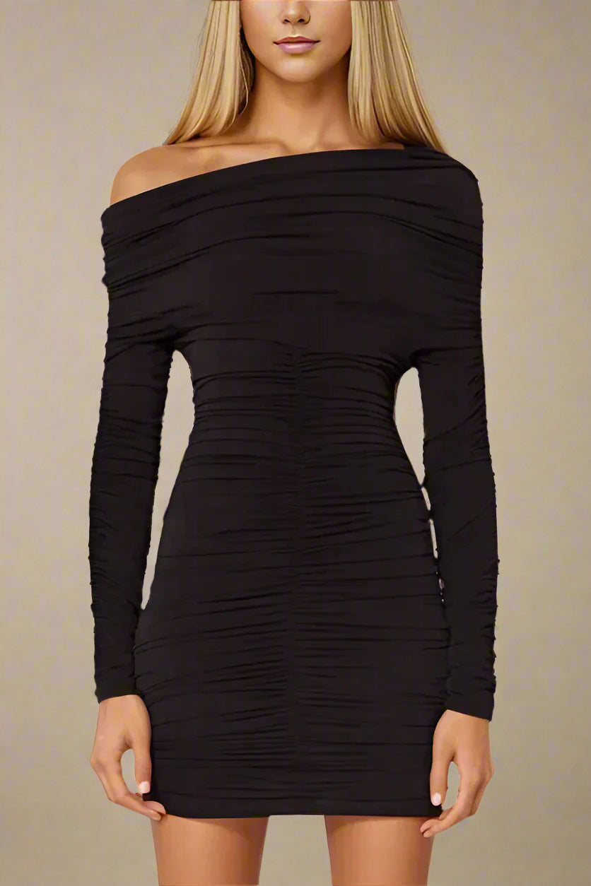 Long Sleeve Bodycon Mini Dress