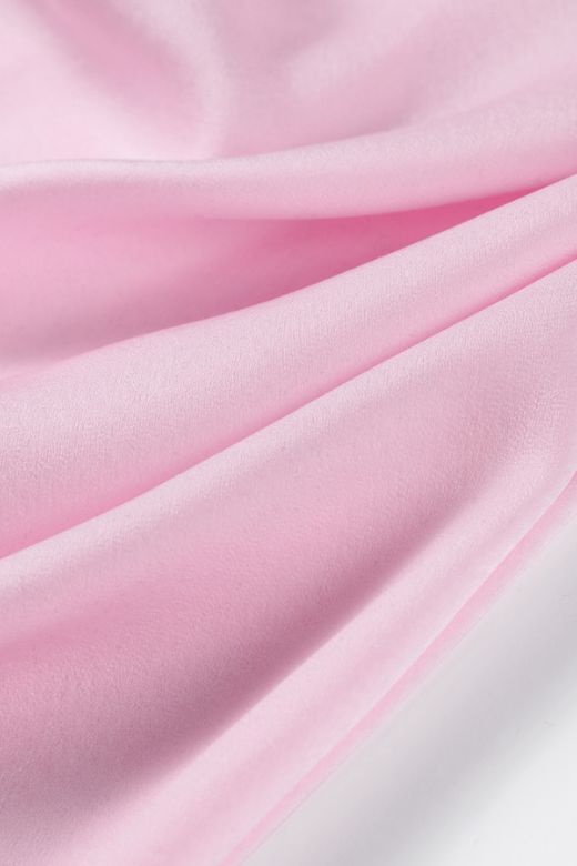 Woman wearing a figure flattering Hope Bodycon Wrap Maxi Dress - Dusty Pink BODYCON COLLECTION