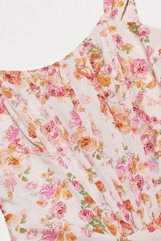 Woman wearing a figure flattering Monique Bodycon Dress - Dusty Pink BODYCON COLLECTION