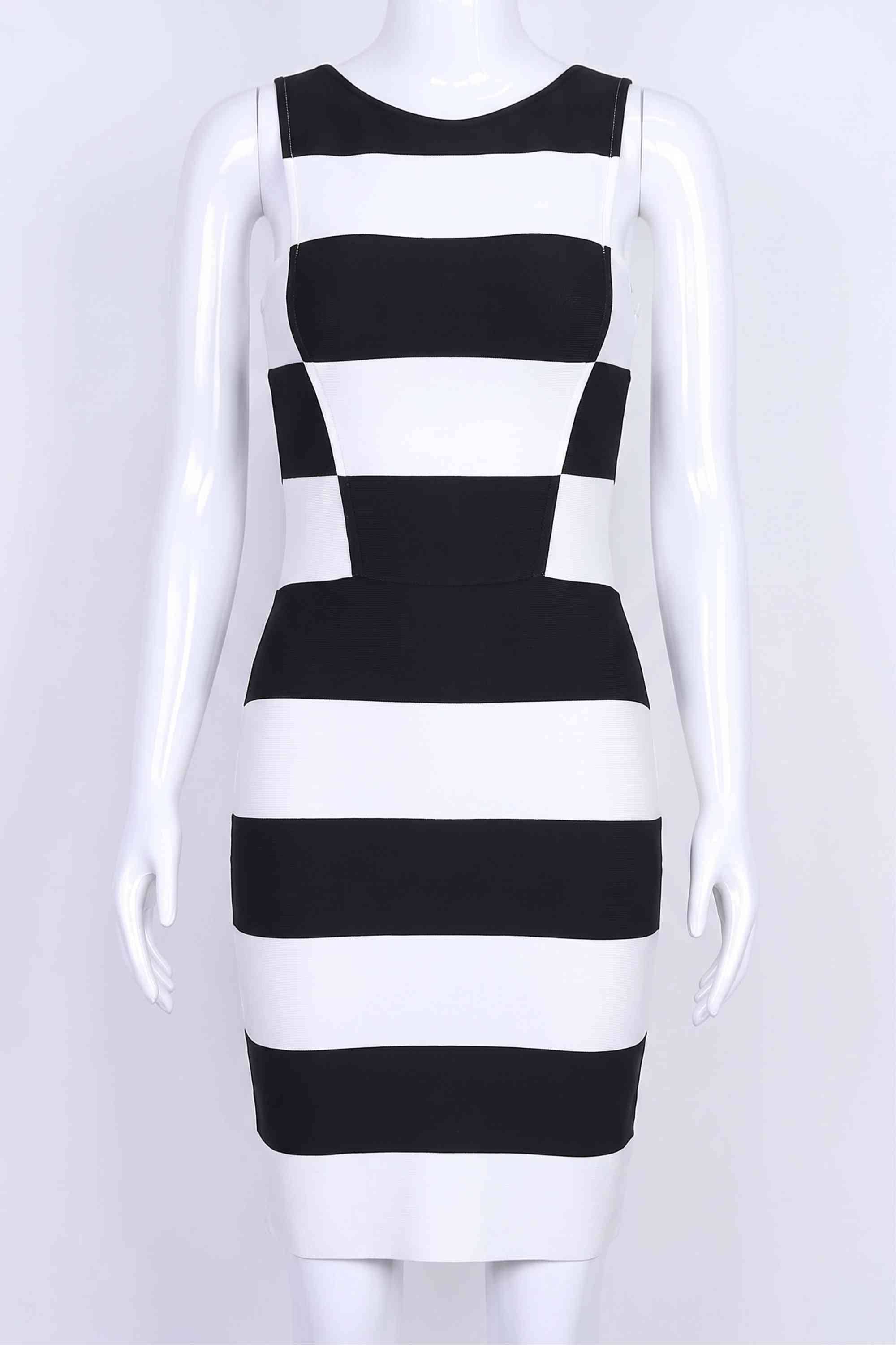 Woman wearing a figure flattering Veronica Bodycon Mini Dress - Classic Black BODYCON COLLECTION Pty Ltd