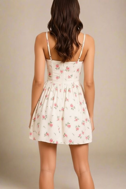 Tasmin Mini Dress - Cream