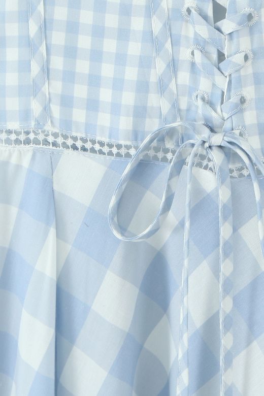 Woman wearing a figure flattering  Holland Top and Midi Skirt Set - Sky Blue BODYCON COLLECTION Pty Ltd