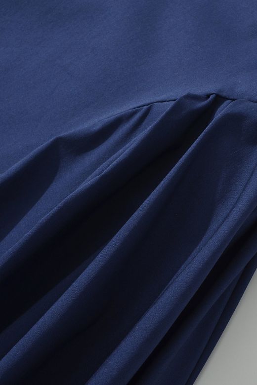 Woman wearing a figure flattering  Layne Bodycon Midi Dress - Navy Blue BODYCON COLLECTION Pty Ltd