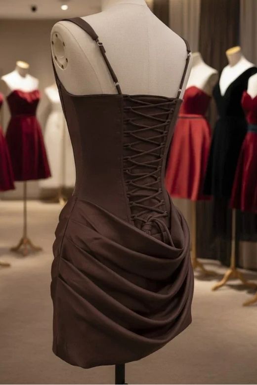 Woman wearing a figure flattering  Nova Bodycon Mini Dress - White Pearl BODYCON COLLECTION Pty Ltd