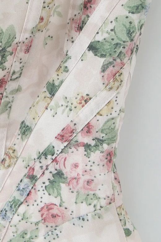 Woman wearing a figure flattering  Penny Top - Beige Cream BODYCON COLLECTION Pty Ltd