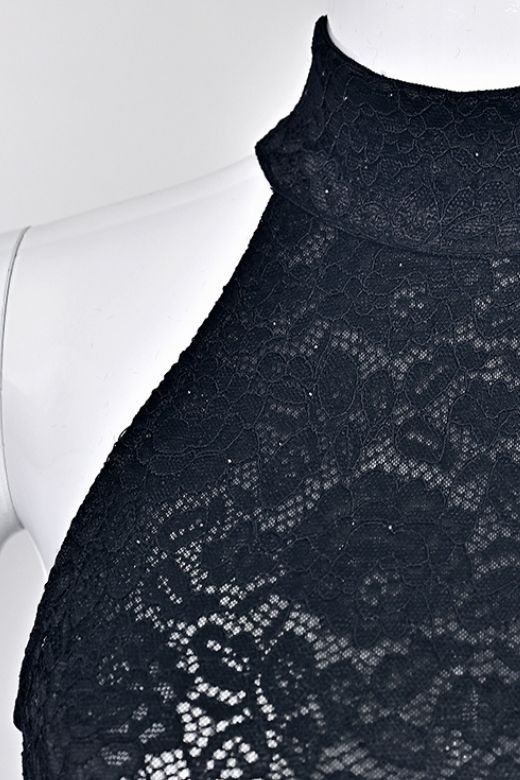 Woman wearing a figure flattering  Quinn Bandage Mini Dress - Classic Black BODYCON COLLECTION Pty Ltd